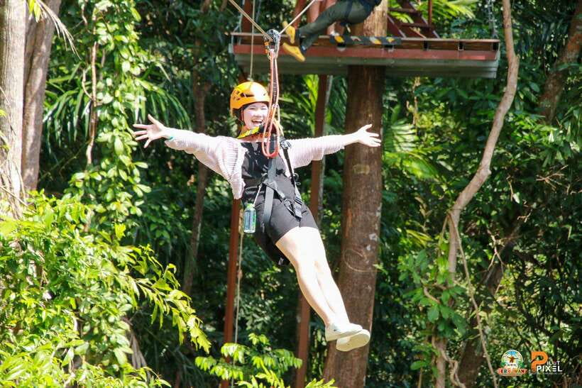 Phuket: Erawan Zipline Adventure with Ocean Views in Patong - Starting near Patong Beach