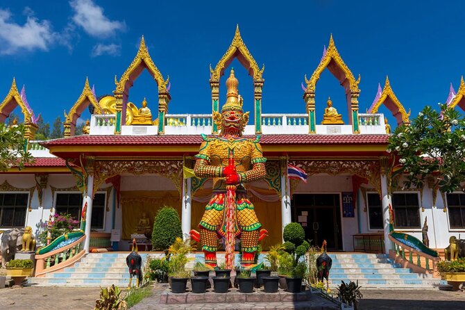 Phuket Giant Water Lilies & Temple Tour - Private & All-Inclusive - Wat Sri Sunthon and the huge reclining Buddha
