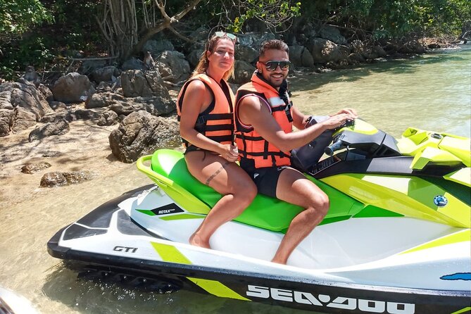 Phuket Jet Ski Tour to 5-8 Islands with Pickup and Transfer - What the jet ski pace feels like