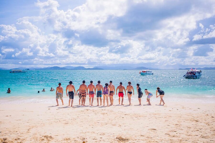 Phuket: Khai Islands Premium Speedboat Half Day Adventure - Khai Nok: the classic beach-and-water stop