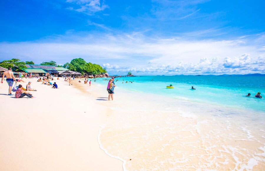 Phuket: Khai Islands Premium Speedboat Half Day Adventure - Khai Nai: coral, swimming, and a sandy break