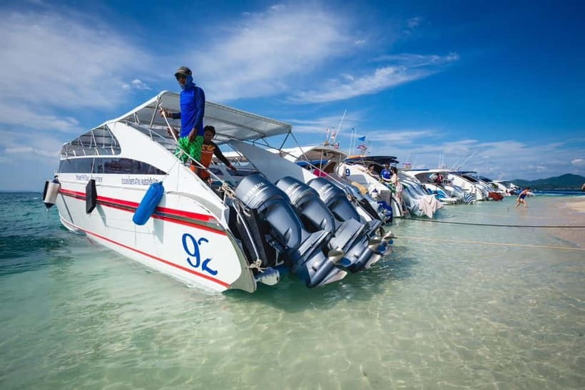 Phuket: KHAI ISLANDS TOUR with LUXURY SPEEDBOAT - Three islands, one quick run from Phuket