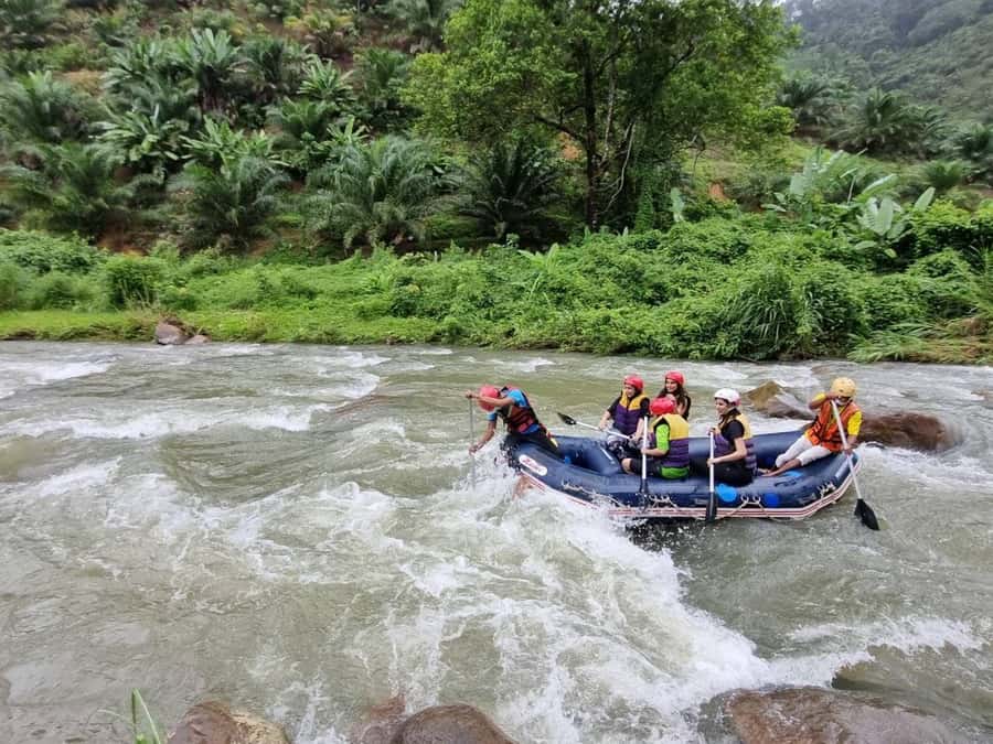 Phuket: Monkey Cave, Water Rafting, Zipline with ATV Option - The 5-kilometer rafting run