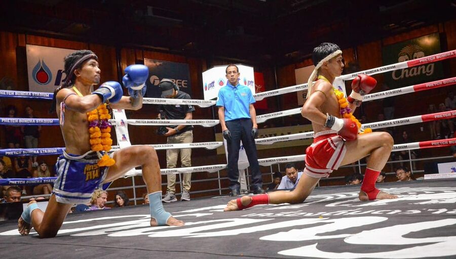 Phuket: Muay Thai Fight at Rawai MuayThai Boxing Camp - Ringside excitement, with a seating caveat