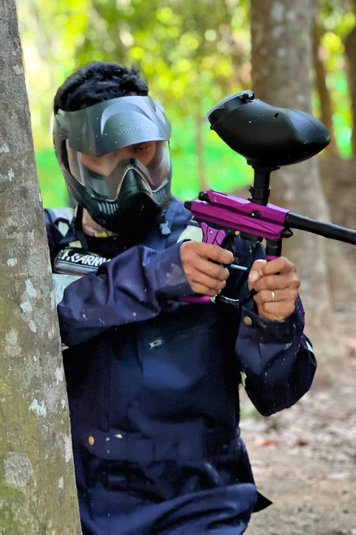 Phuket: Paintball, ATV & Zipline Adventure Combined Package - ATV riding through the jungle