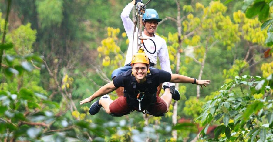 Phuket Paradise Adventure: Zipline, ATV Adventure - The 30-minute ride to the activity site