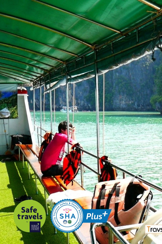 Phuket: Phang Nga (James Bond) Island - Big Boat Tour - Swimming, snorkeling, and time by the beach