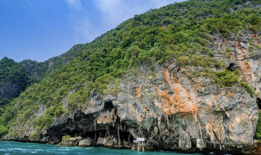 Phuket: Phi Phi Islands and Maya Bay Day Trip with Lunch - Viking Cave and the Phi Phi cliffs