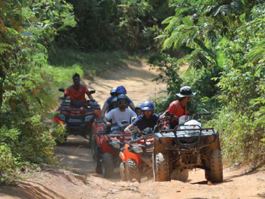 Phuket: Premium ATV Bike with Big Buddha Tour - Starting the ATV ride on Phuket’s rough terrain