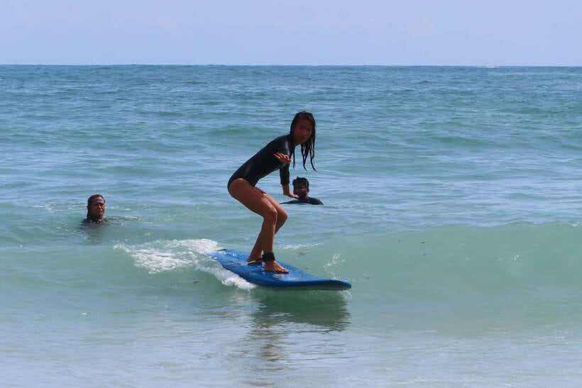 Phuket: Private Surfing Lessons at Beautiful Kata Beach - The first steps toward standing on a board
