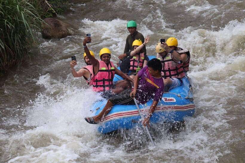 Phuket: Rafting 5KM and ATV Ride 30MIN Adventures - Lunch, the waterfall, and what happens between activities