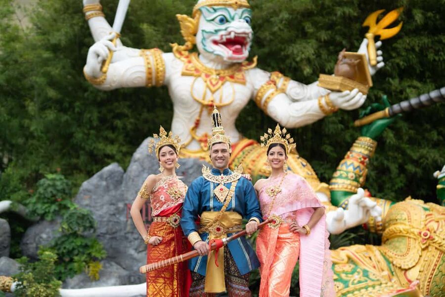 Phuket: Siam Niramit Show with Optional Dinner Buffet - The theater and the 70-meter stage