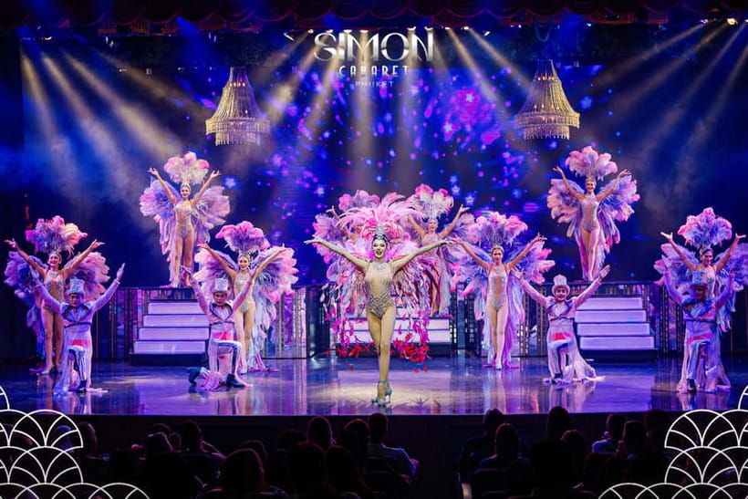 Phuket: Simon Cabaret Show Official Admission Ticket - The opening acts and fast costume changes