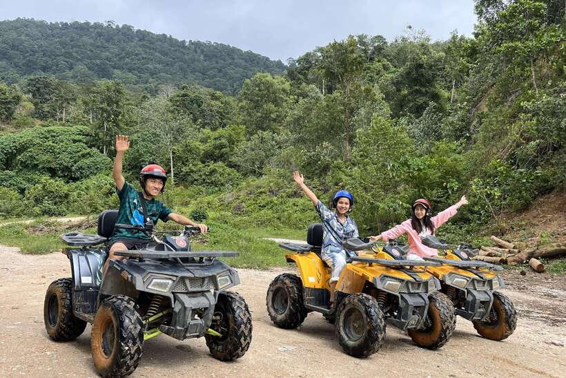 Phuket Ultimate Combo: Jungle ATV & Zipline Adventure - Khao Kad viewpoint and the Andaman Sea
