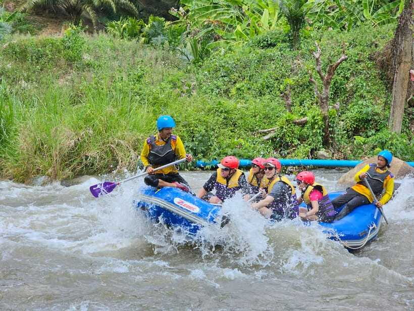Phuket: White Water Rafting, ATV, and Zipline Adventure - A full day from Phuket to Phang-Nga