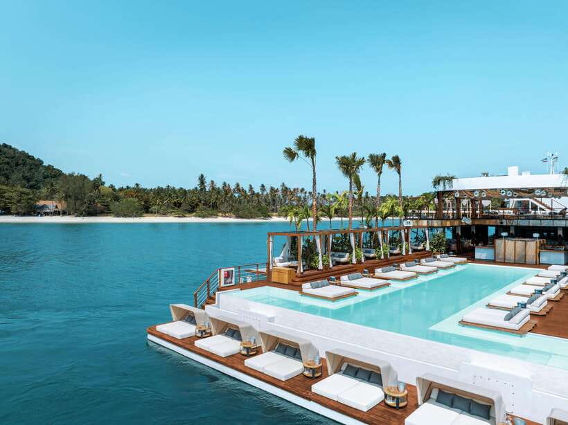 Phuket: YONA Floating Beach Club Day Experience - Choosing the morning or afternoon session