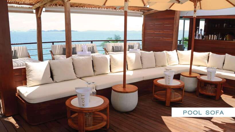 Phuket: YONA Floating Beach Club Day Experience - Music, lighting, and the changing mood after sunset