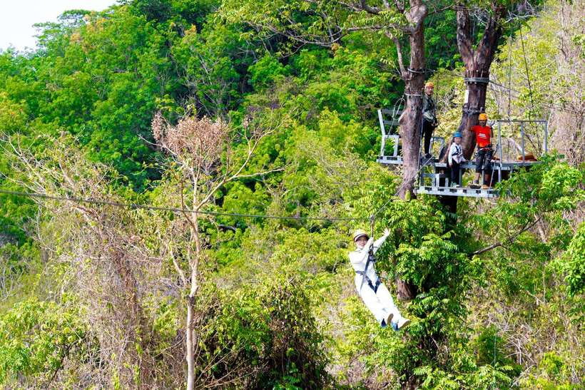 Phuket: Zipline Flying Higher than a Hawk with ATV Option - Flying through Phuket’s tree canopy