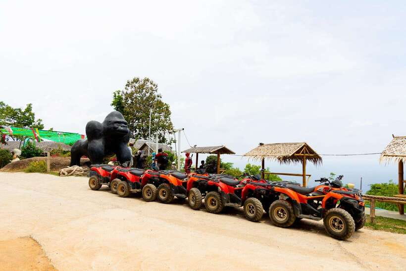 Phuket: Zipline Flying Higher than a Hawk with ATV Option - Adding the ATV ride on rough jungle tracks