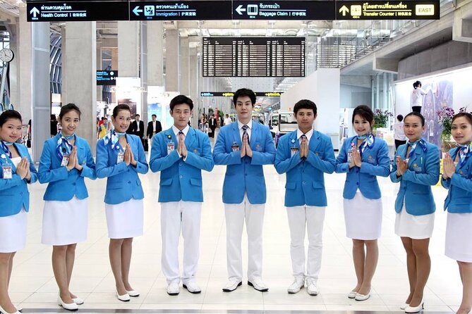 Priority Fast Track Entry at Bangkok Airport with Guide - Hotel Transfers and Connecting Flights