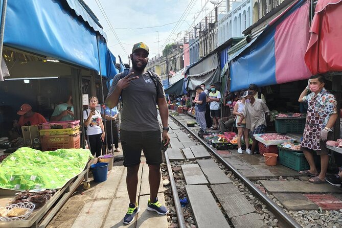 Private Amphawa & Maeklong Railway Market Day Tour with Fireflies - Two hours along Amphawa Floating Market