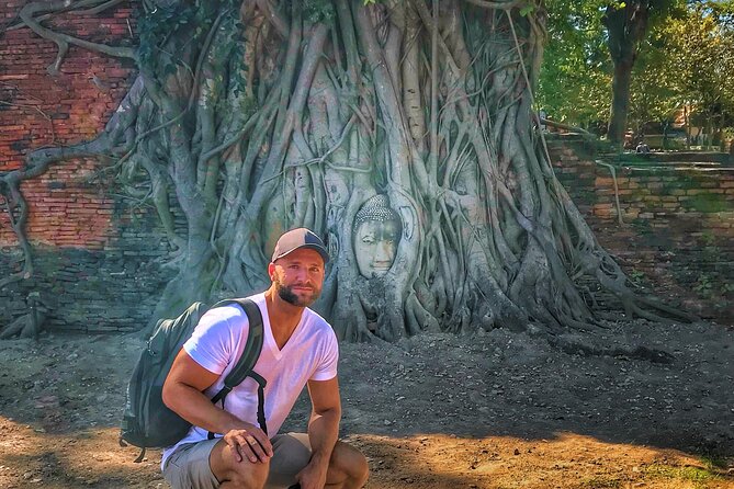 PRIVATE Ayutthaya + SUNSET Boat Tour + Light up The NIGHT - Wat Phra Sri Sanphet and the royal center