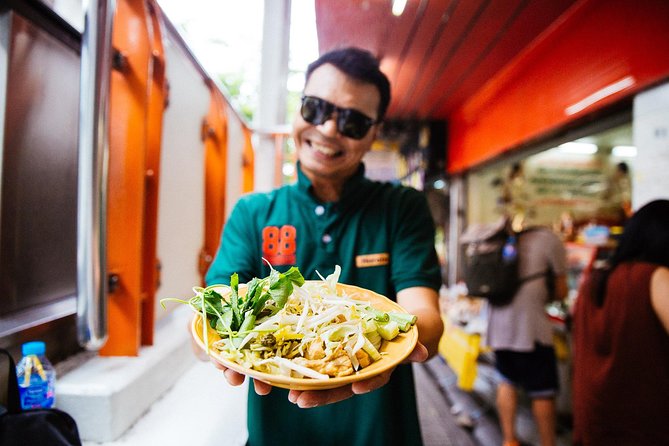 Private Culinary Kickstart Tour of Bangkok with a Local - The first tastings: salad, curry, and banana fritters