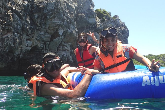 Private Full-Day Red Dragon Yacht to Angthong National Marine Park - Ko Mae Ko and the Blue Lagoon viewpoint
