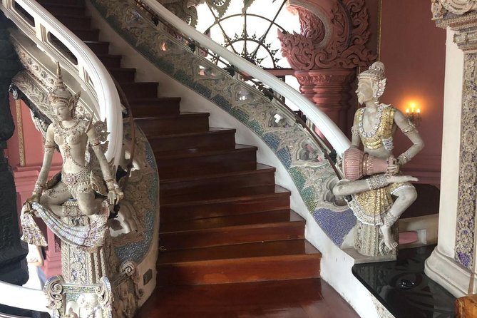 Private Guided Day Tour to Erawan Museum & Ancient City - Starting beneath Erawan’s three-headed elephant