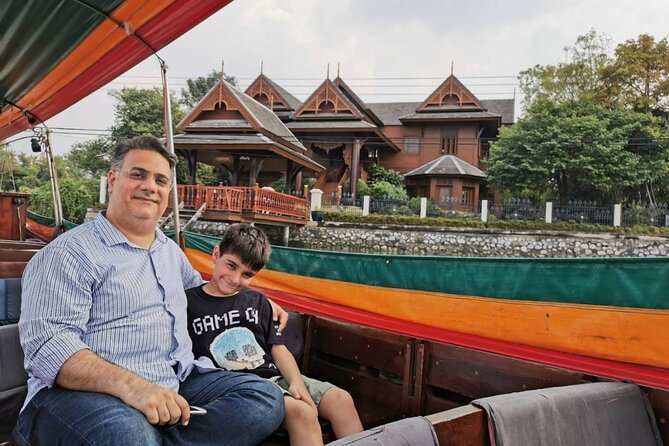 Private Longtail Boat Bangkok Canal Tour - Wat Arun in a short 30-minute visit