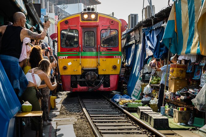 Private Tour to Railway Market Floating Market and Ayutthaya - Damnoen Saduak by private boat