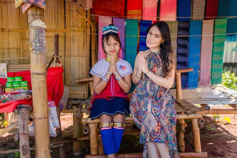 Red, Blue, White Temples & Hot Spring Trip from Chiang Mai - Optional Long Neck Village visit