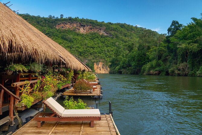 River Kwai Jungle Rafts: 2-Day Kanchanaburi Escape from Bangkok - The Bridge over the River Kwai and the first boat ride