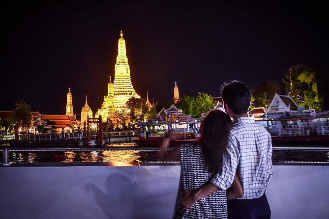 River Star Princess Dinner Cruise: Bangkok Chao Phraya River - Under King Taksin Bridge and toward Asiatique