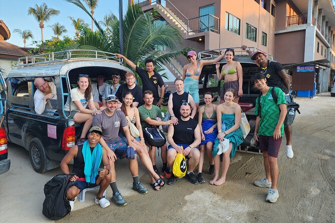 Road trip around Koh Phangan-Join Trip (Shared road trip) - Thong Nai Pan Yai begins with white sand