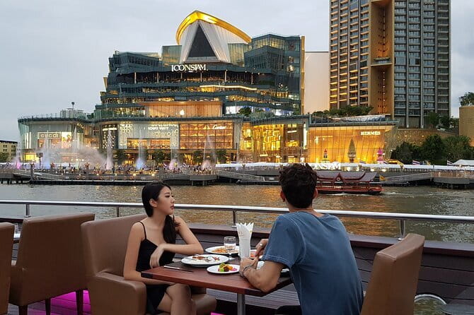 Romantic Sunset The Planet Cruise with Bangkok Night Views - Thai dance, Khon, and live music onboard