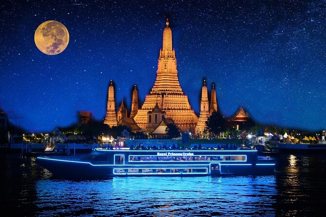 Royal Princess Dinner Cruise: Bangkok Chao Phraya River - Arriving at Asiatique by 7 p.m.
