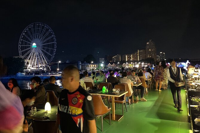 Royal Princess Dinner Cruise: Bangkok Chao Phraya River - The Grand Palace area from the river