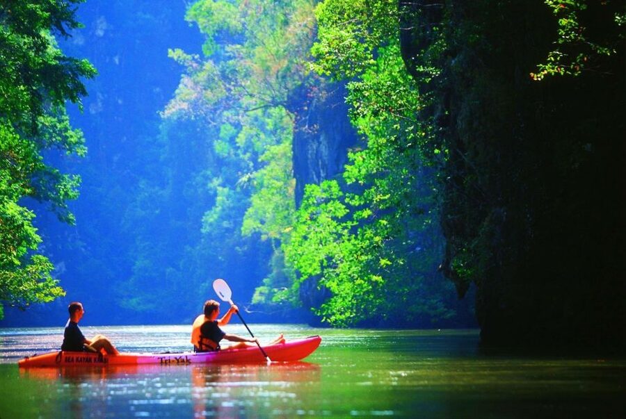 Sea Kayaking in Ao Thalane & Optional Full-Day Hong Island - Lunch, fruit, and the sunset BBQ option