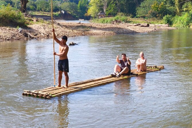 Secret Waterfall and Bamboo Rafting from Chiang Mai - The 45-minute bamboo raft ride