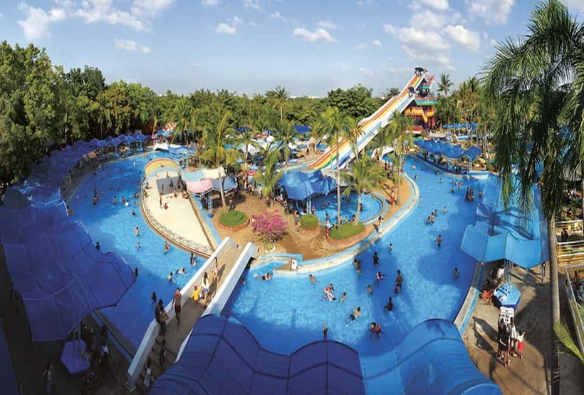 Siam Amazing Park Entry Ticket with Buffet Lunch (NON THAI) - Moving to the amusement rides