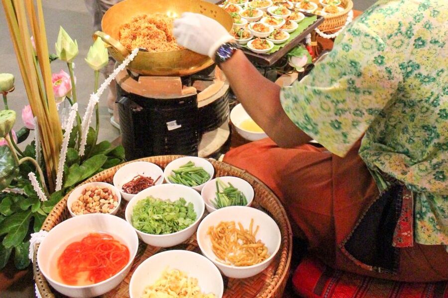 Siam Niramit Phuket Ticket with Optional Dinner & Transfer - The outdoor pre-show at 7:20 PM