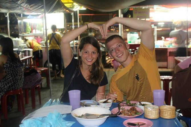 Small-Group Chiang Mai Evening Street Food Tour - Riding a songthaew like a local