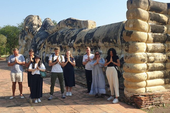 Small Group Tour to Ayutthaya Temples from Bangkok with Lunch - Wat Lokayasutharam and the reclining Buddha