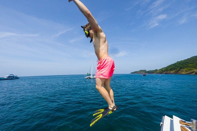 Small Groups of 20 people - Phi Phi & Bamboo Islands with Lunch - Pileh Lagoon is the day’s strongest swim
