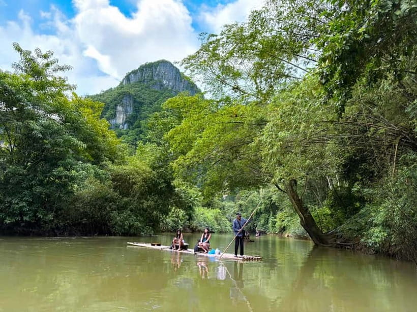 Sok River: Bamboo Raft Ride, Monkey Temple & View Point Tour - Coffee in bamboo and simple Thai snacks