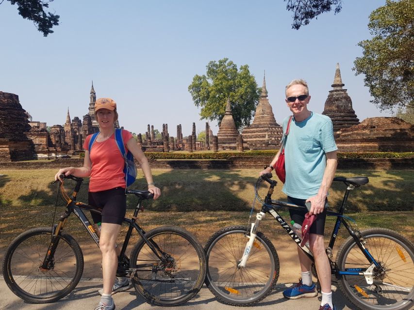 Sukhothai: Full-Day Historical Park Cycling Tour with Lunch - Temples beyond the standard sightseeing loop