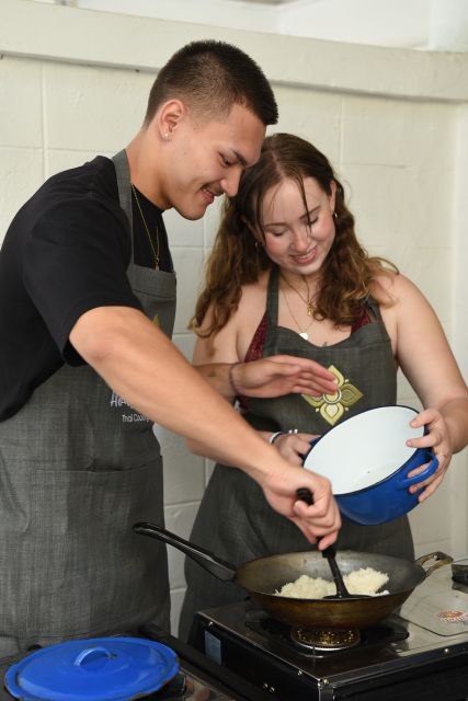 Sukhumvit: Hands-on Thai Cooking Class & Market Tour in BKK - The curry paste is the hands-on centerpiece