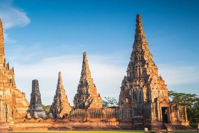 Sunset Sail, Glittering Tempels at Afternoon Ayutthaya Tours - Wat Chaiwatthanaram at the warmer end of the day