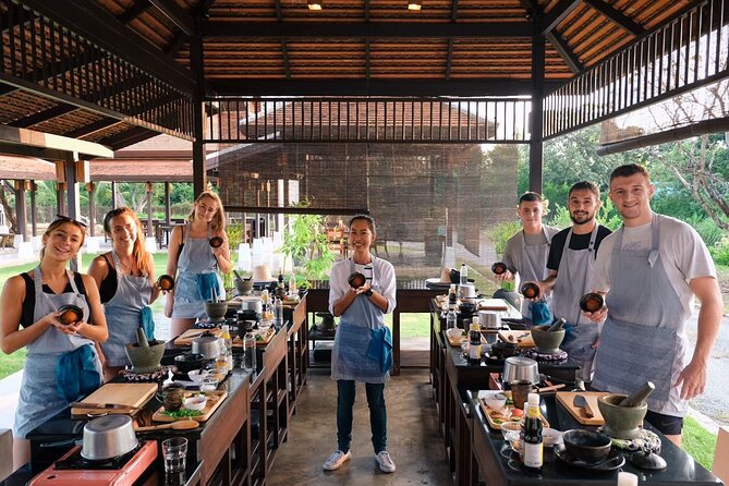 Sunset Thai Cooking with Grandma - Farm & Evening Feast - The sunset atmosphere, and the limits of the setting